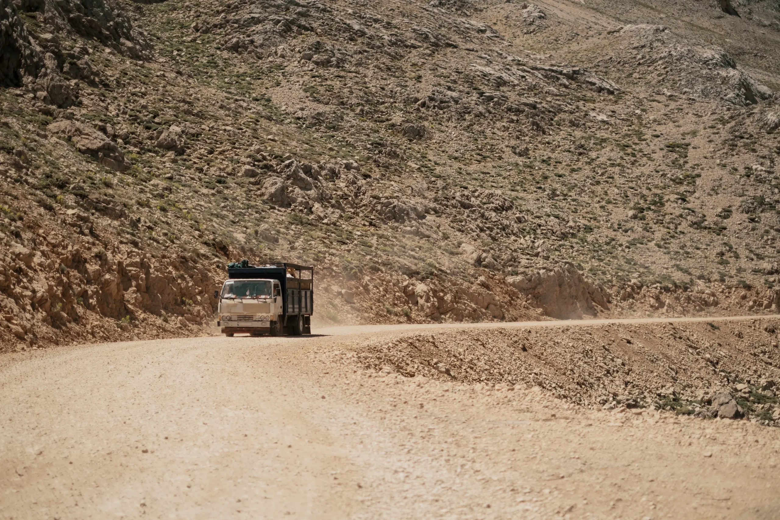 transporte de piedra